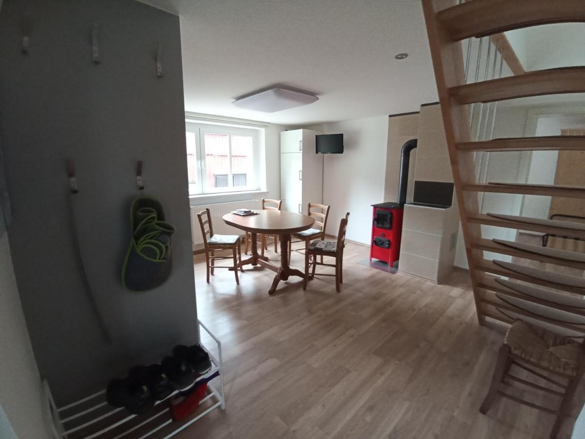 Ferienwohnung Zum Hirschgrund Schöna Eksteriør bilde