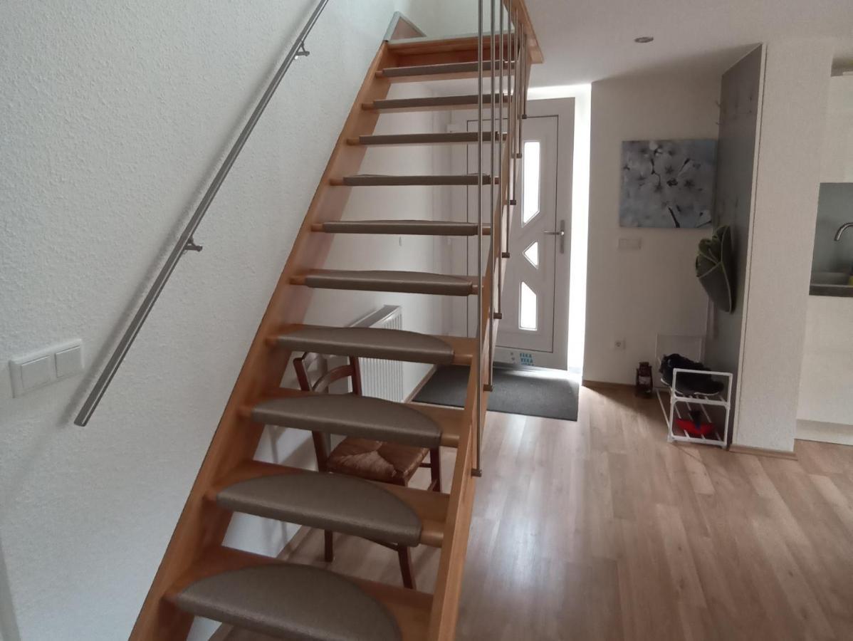 Ferienwohnung Zum Hirschgrund Schöna Eksteriør bilde